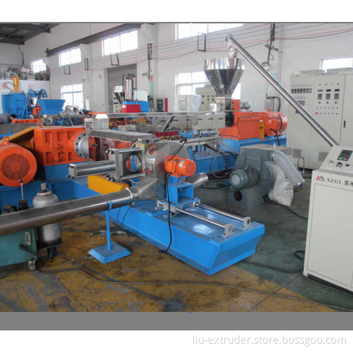 PET granule machine twin screw extruder